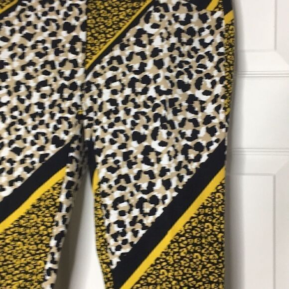 NWT NY&C crop pant leopard print size 2 - Picture 3 of 3